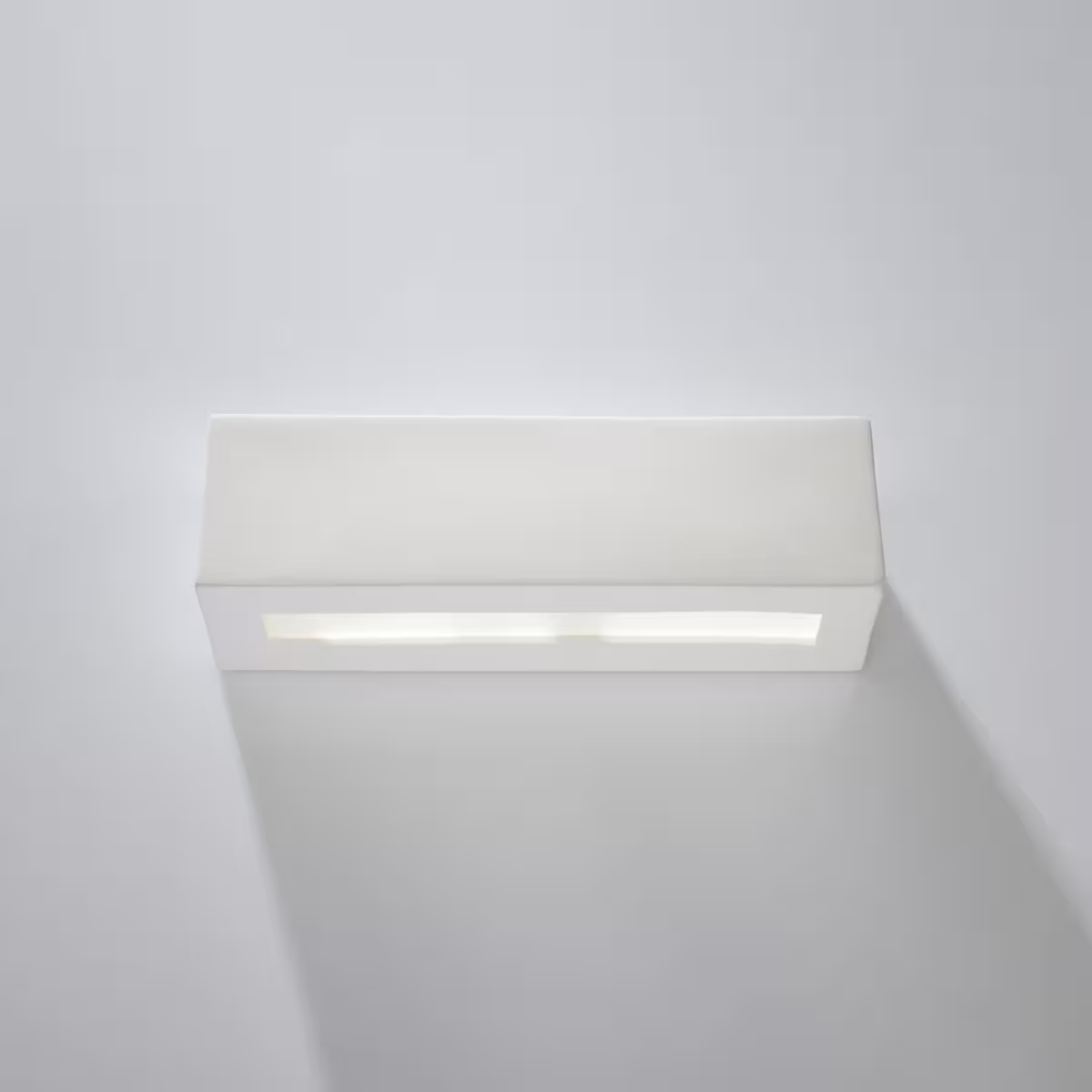 Vega Ceramic Wall Light in White