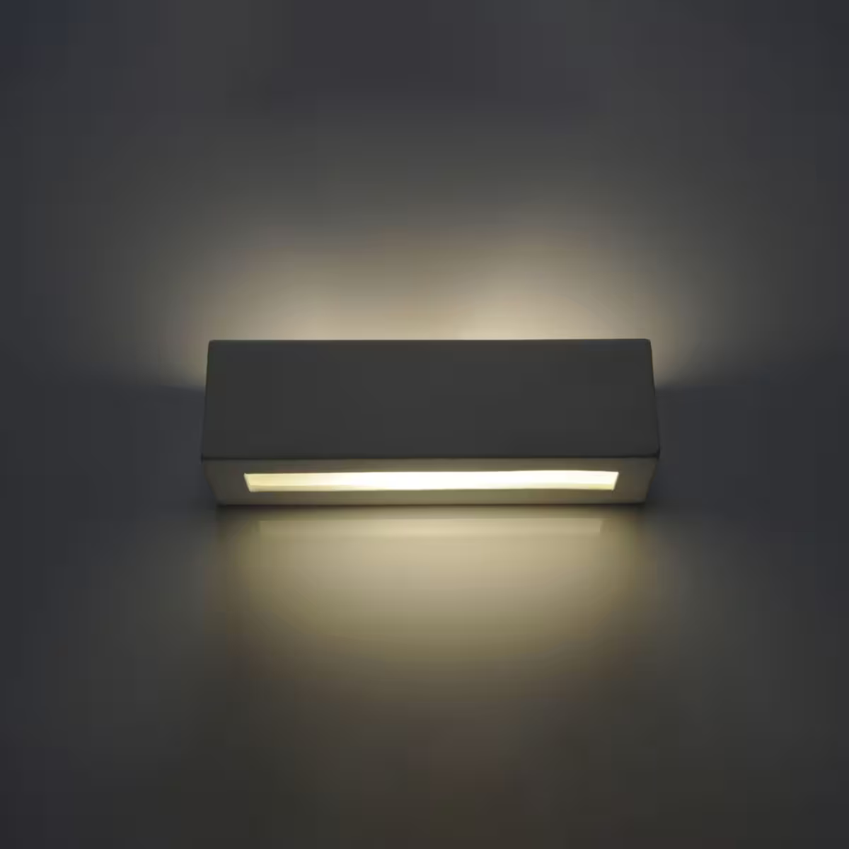 Vega Ceramic Wall Light in White