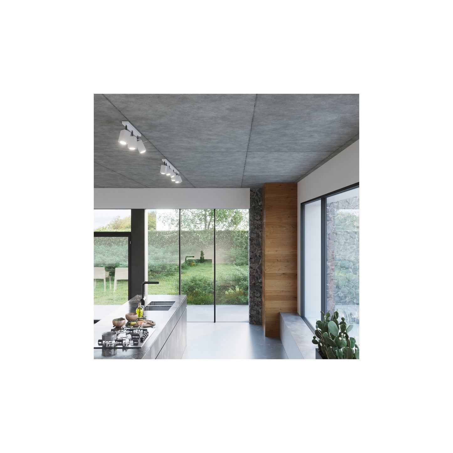 Merida 2 Wall Light in White