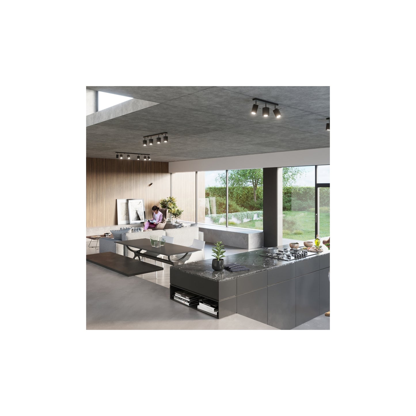 Merida 2 Ceiling Light