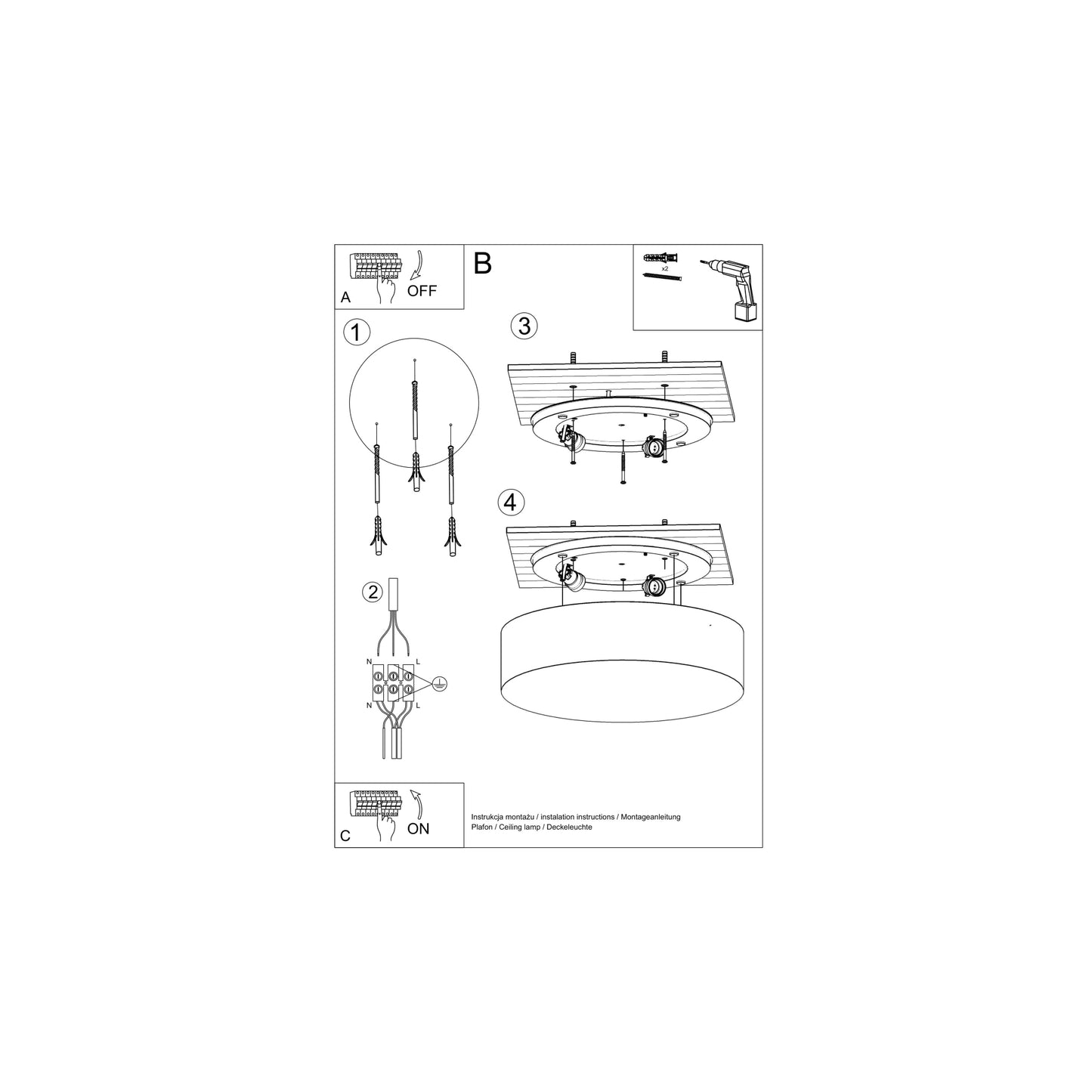 Arena Ceiling Light