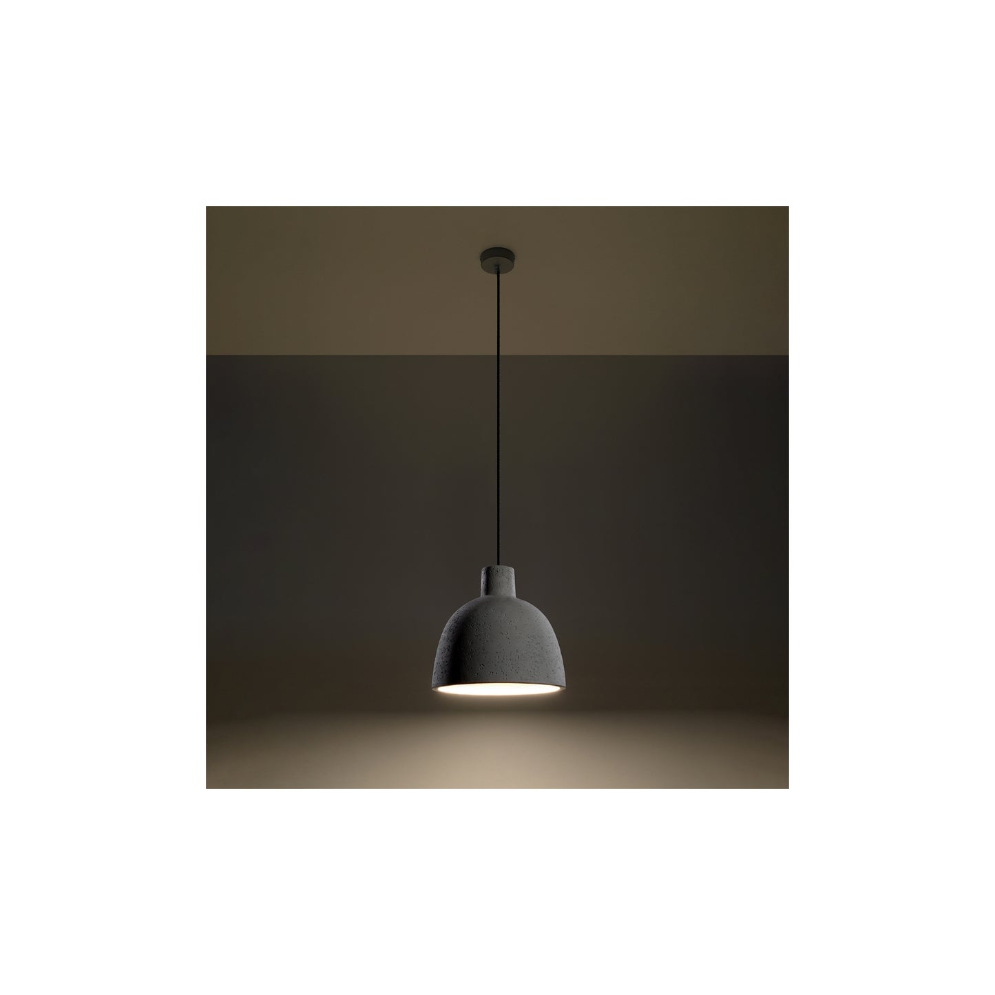 Damaso Pendant in Grey
