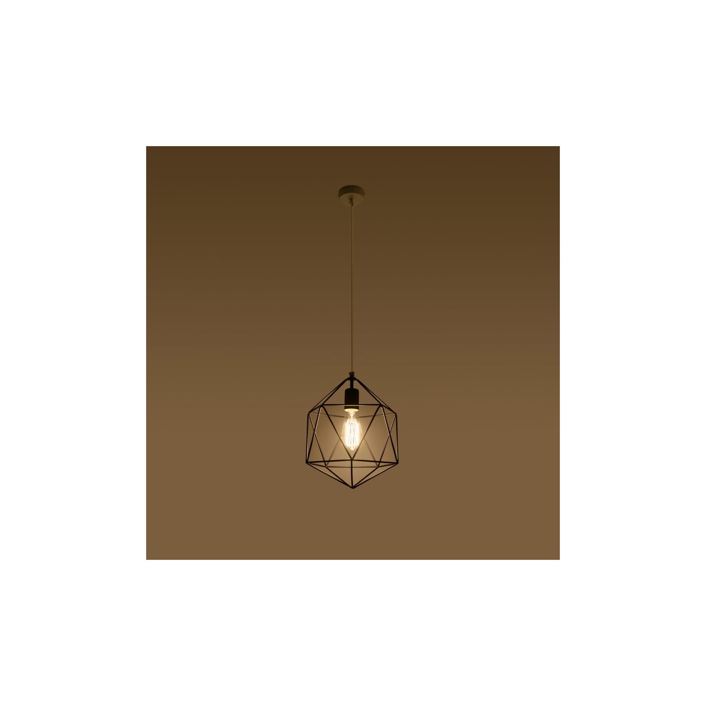 Gaspare Pendant in Black