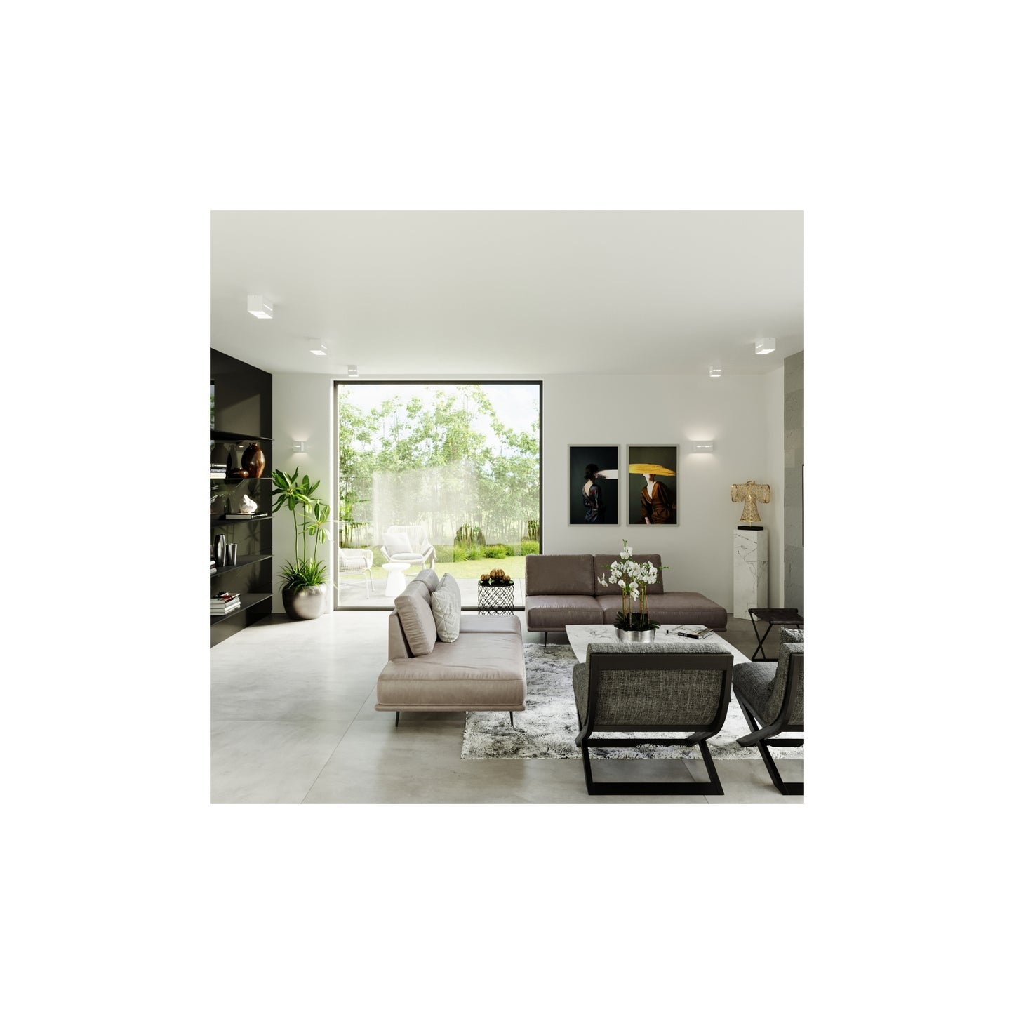 Lobo 2 Ceiling Light