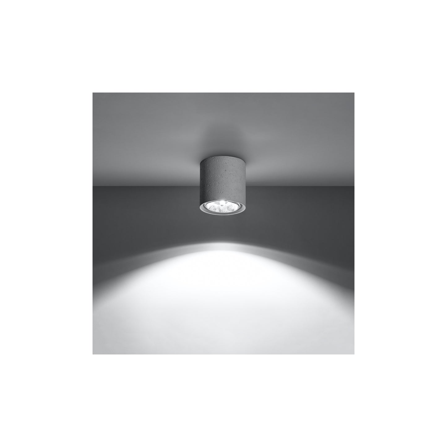 Cullo Ceiling Light in Grey