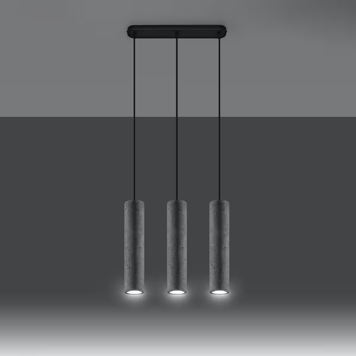 Luvo 3L Pendant in Grey
