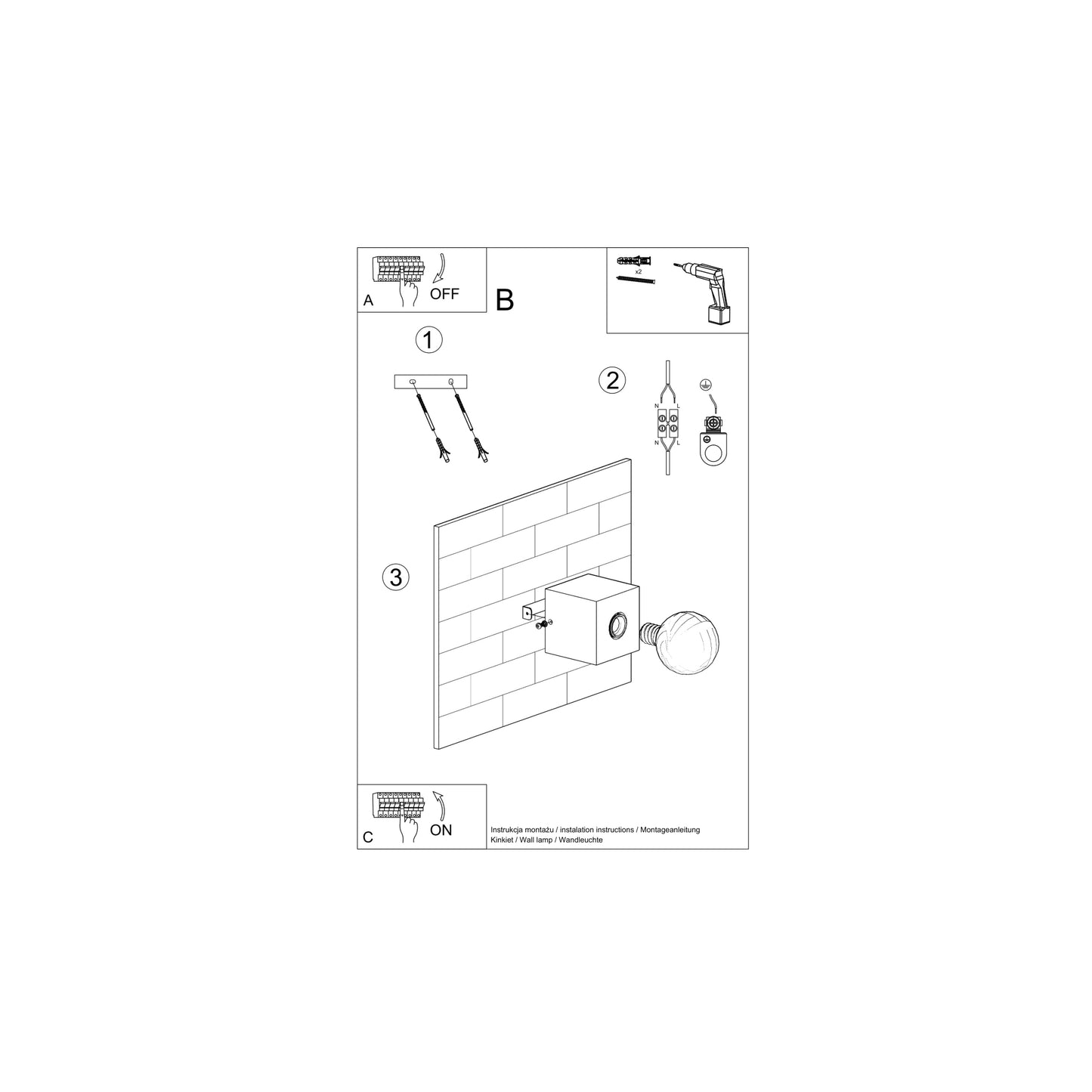 Ariz Wall Light