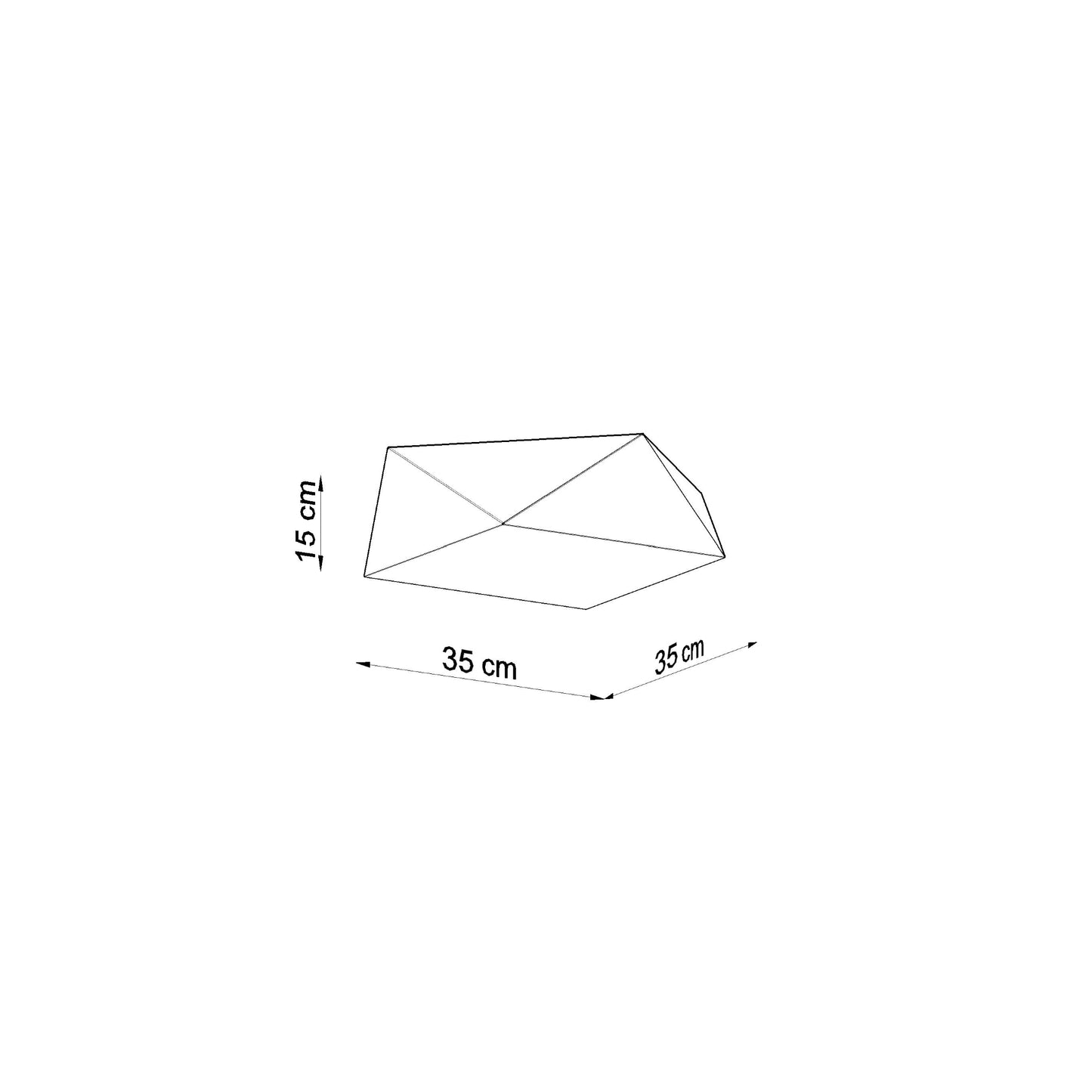 Hexa 35 Ceiling Light