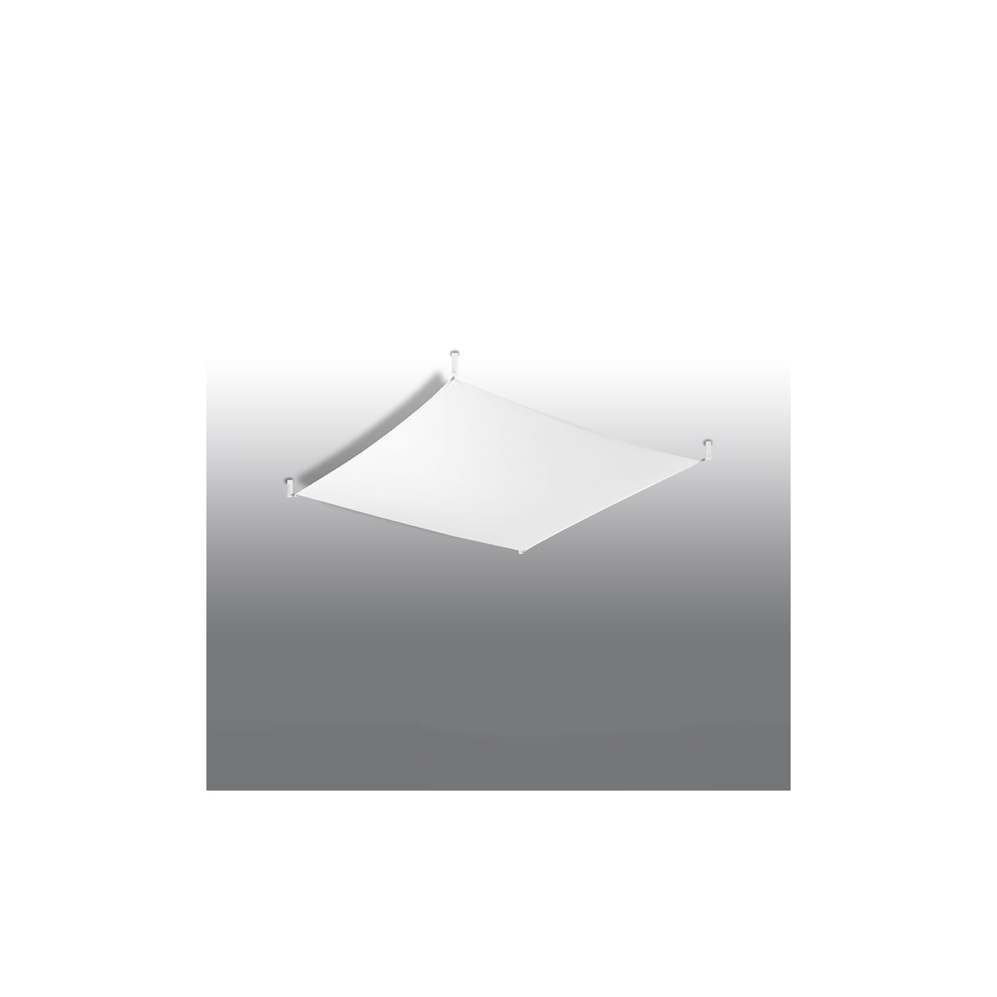 Luna 2 Ceiling Light in White