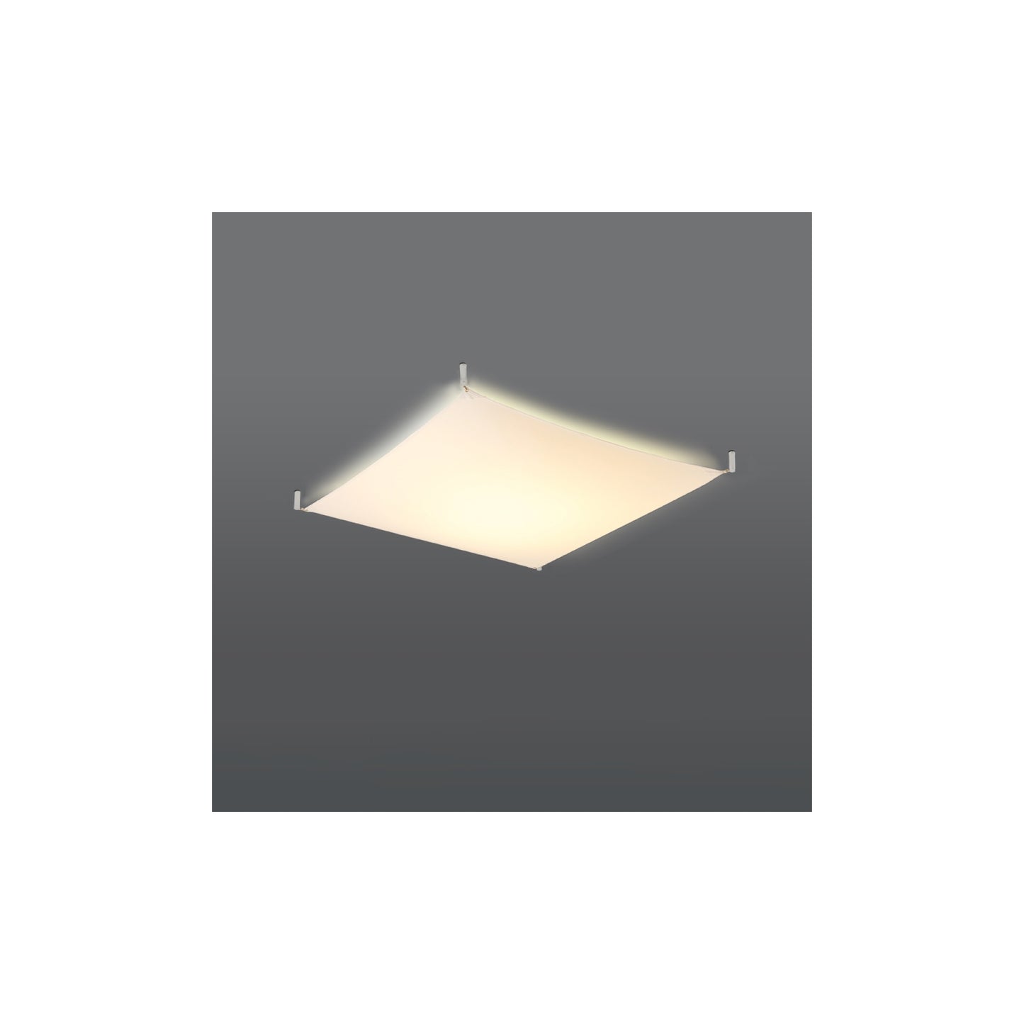 Luna 2 Ceiling Light in White