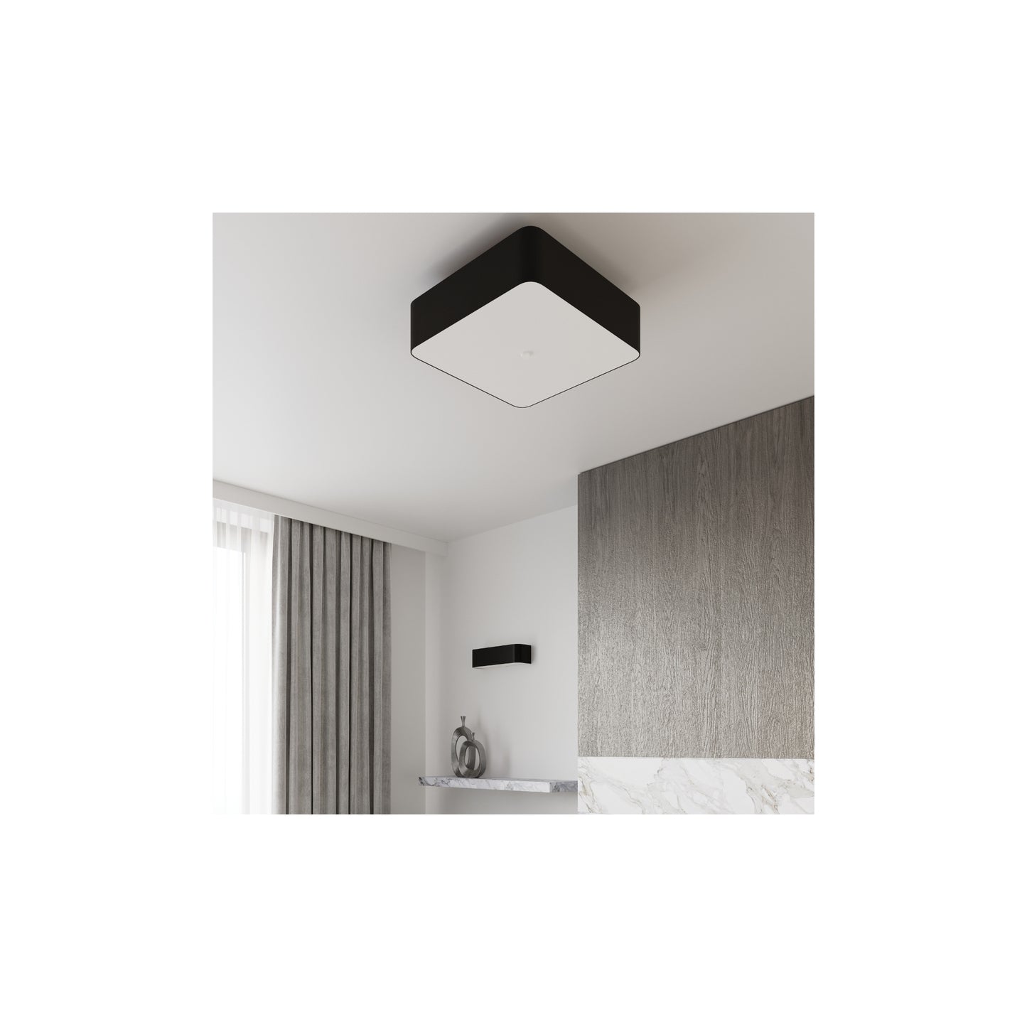 Lokka 45 Chandelier in Black