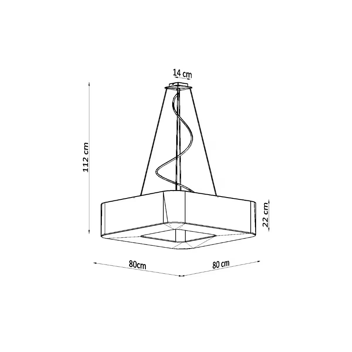 Urano 80 Chandelier