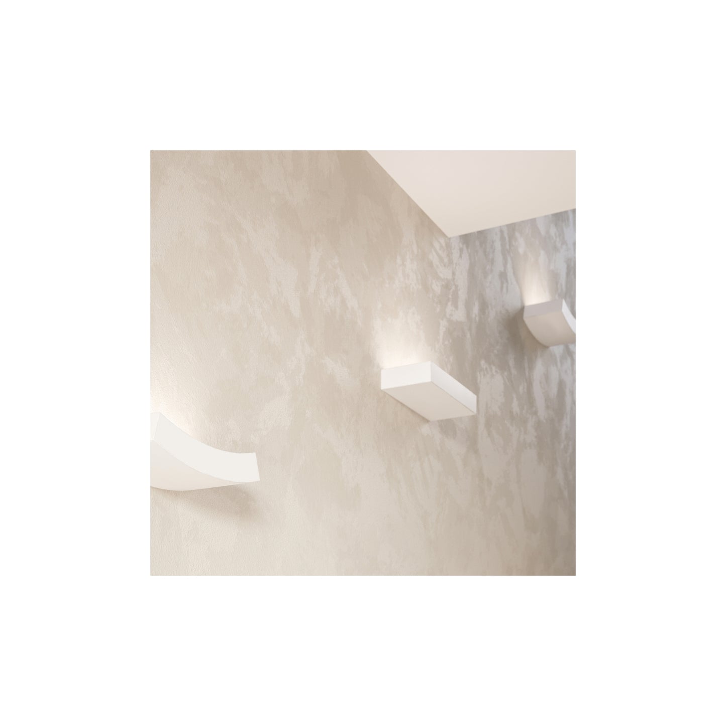 Hattor Wall Light in White