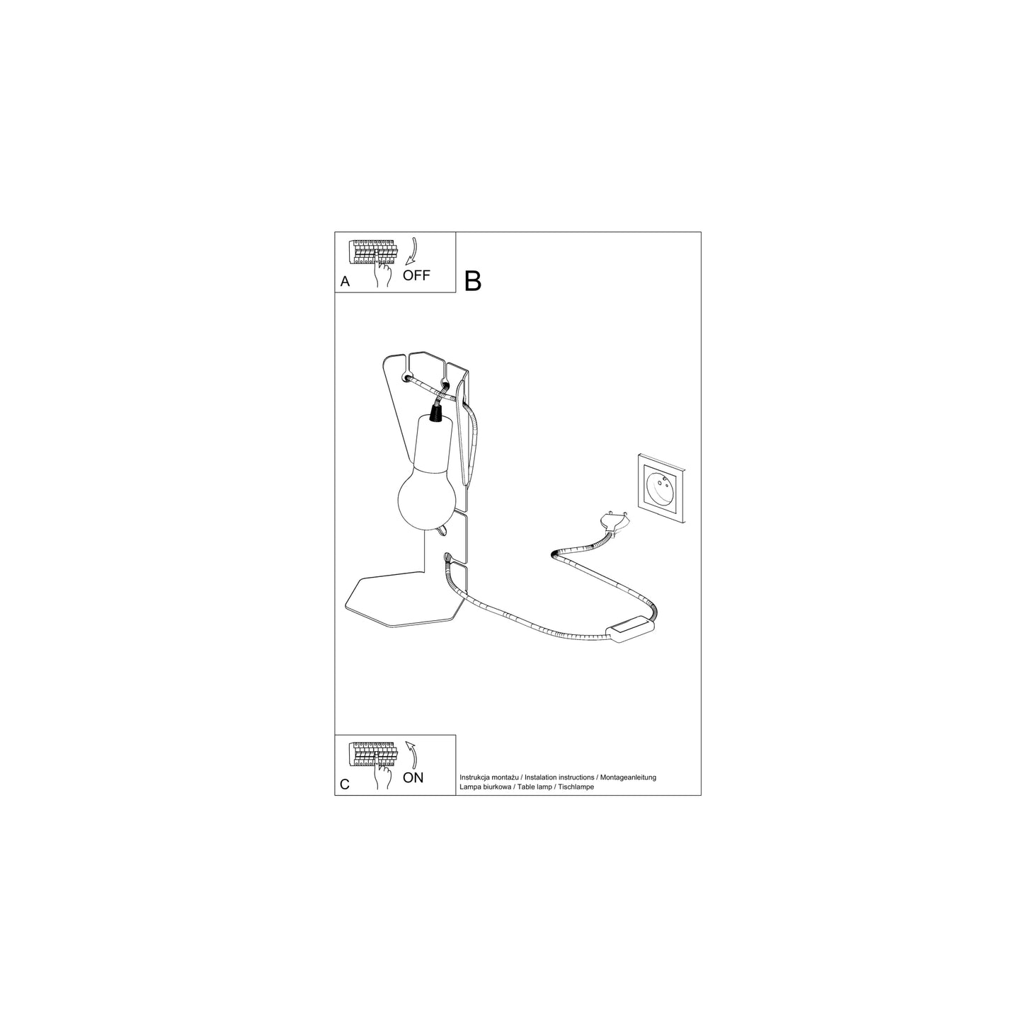 Arby Table Lamp