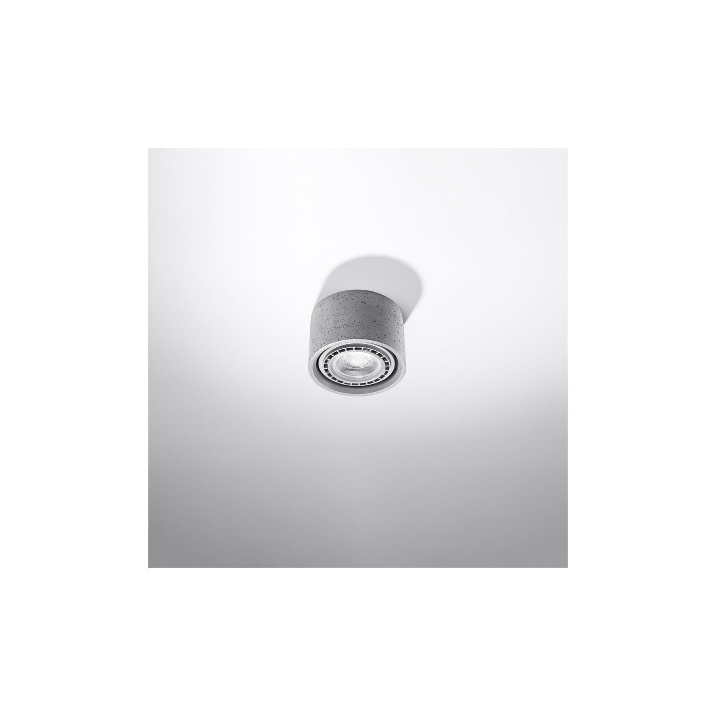 Basic 1 Ceiling Light in Grey