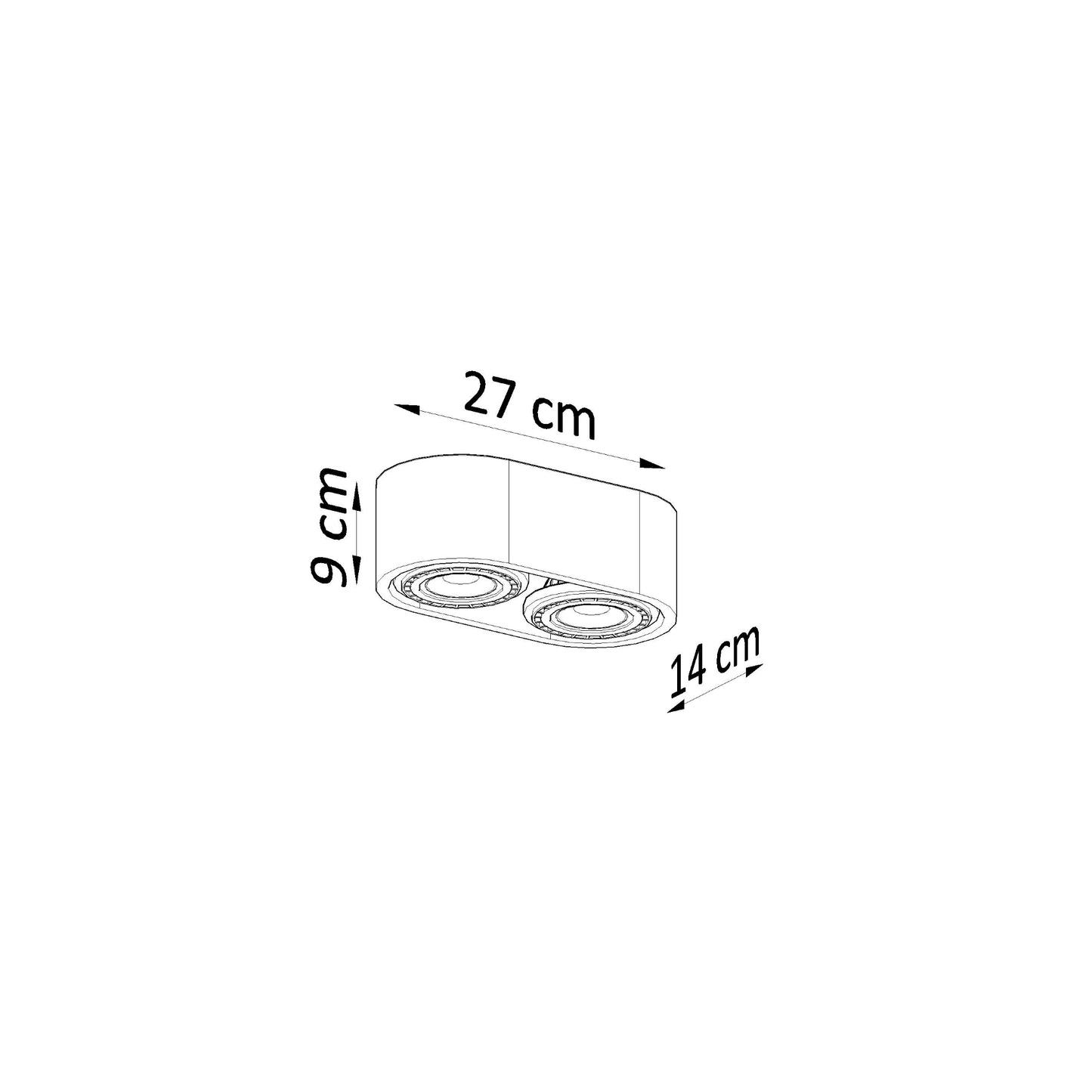 Basic 2 Ceiling Light
