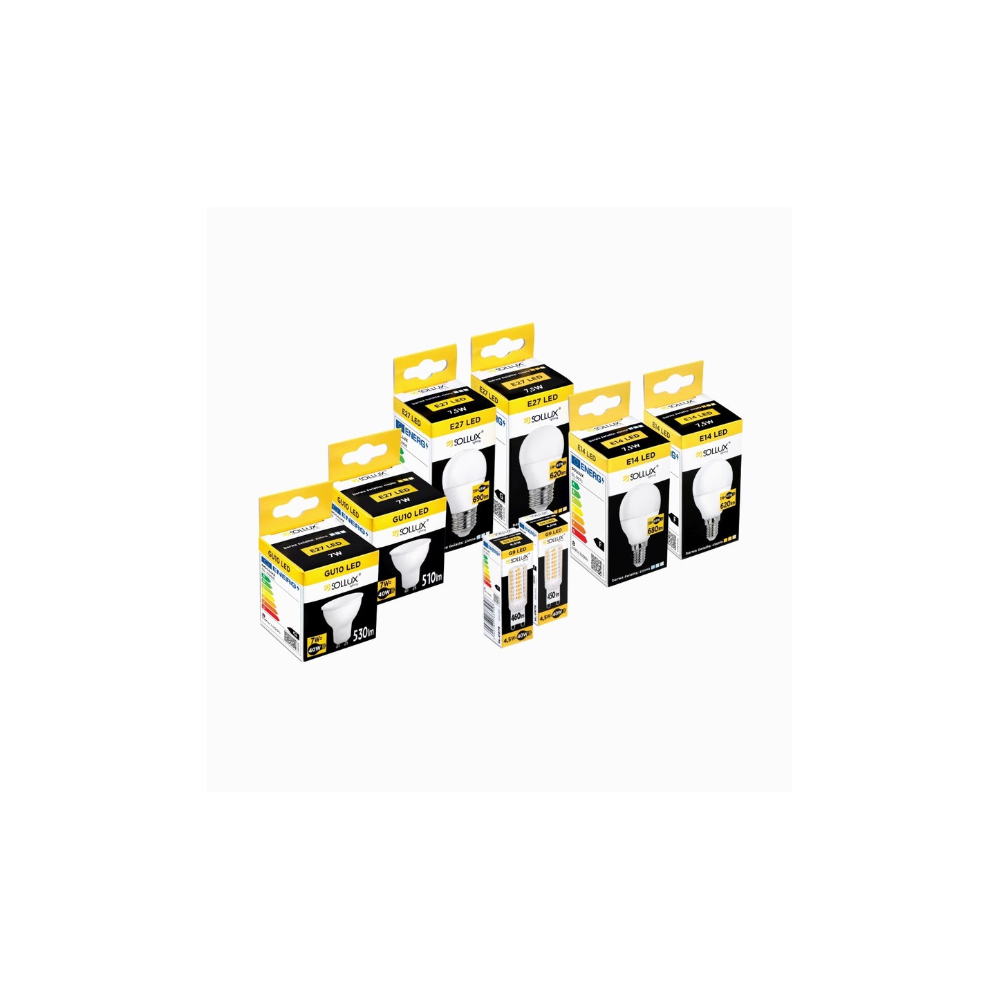 LED bulb G9 4000K 4,5W 460lm