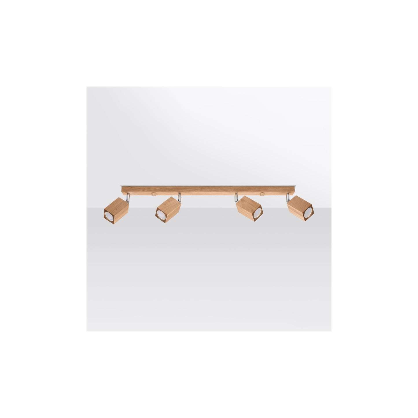 Keke 4 Ceiling Light in Oak