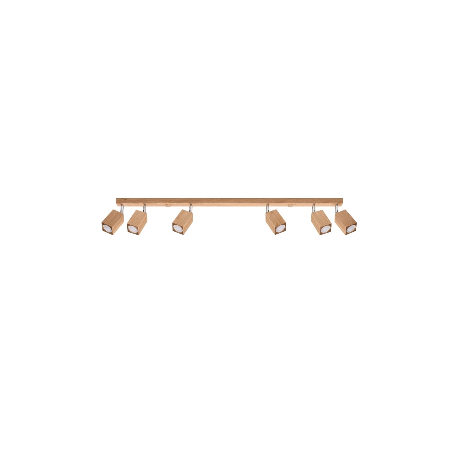 Keke 6 Ceiling Light in Oak