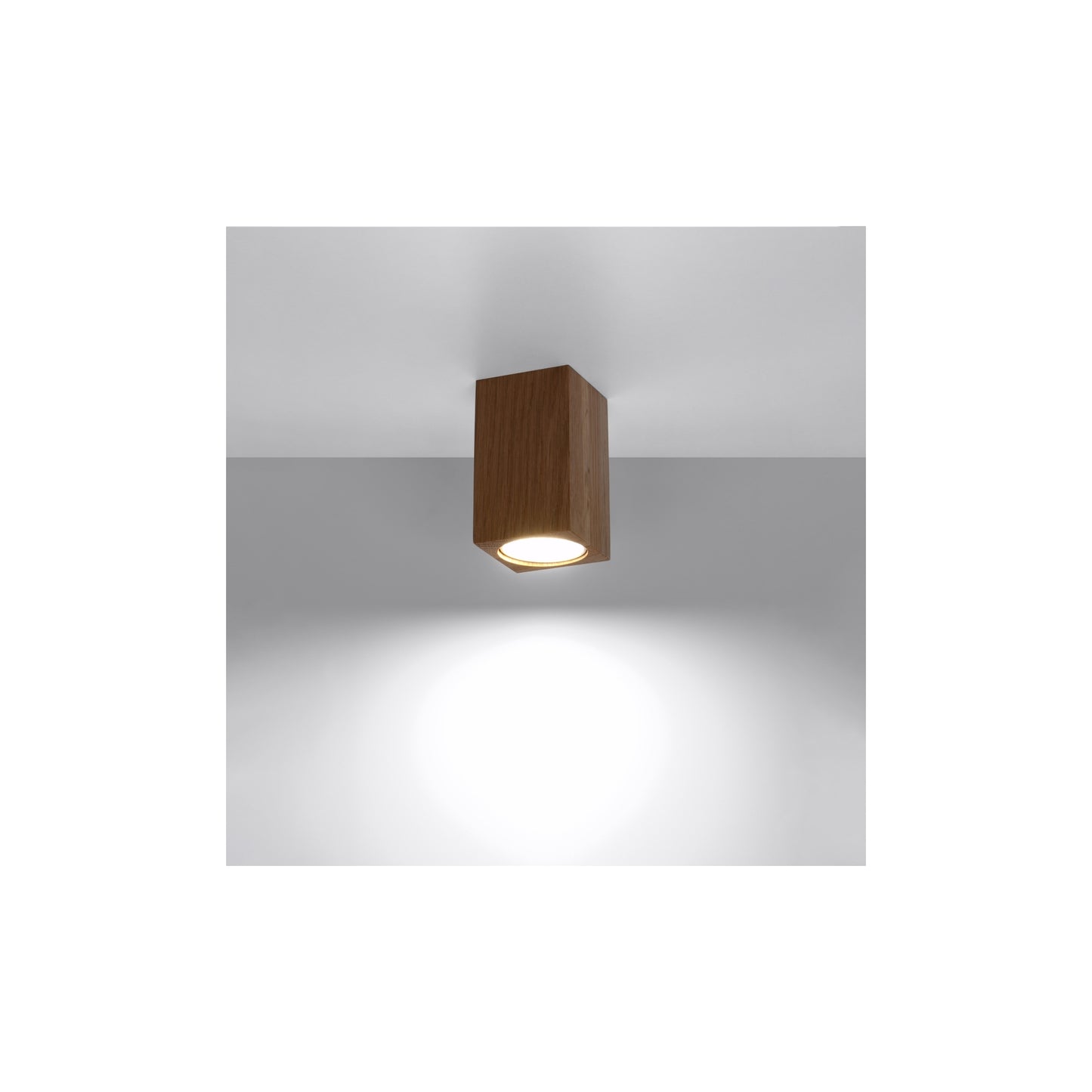 Keke 10 Ceiling Light in Oak