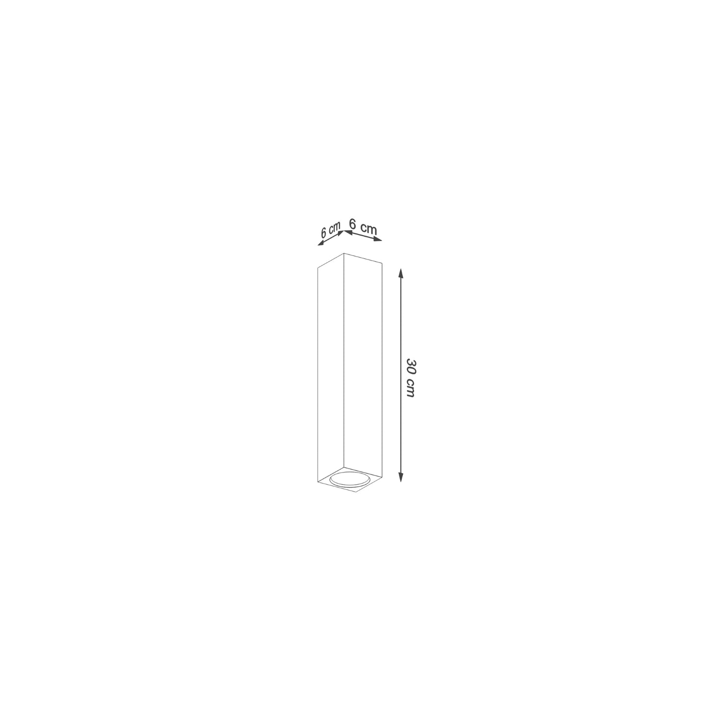Keke 30 Ceiling Light in Oak