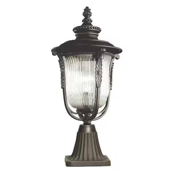 Luverne One-Light Pedestal