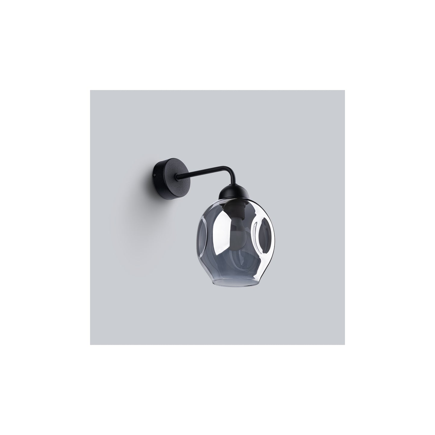 Fillan 1 Wall Light in Black