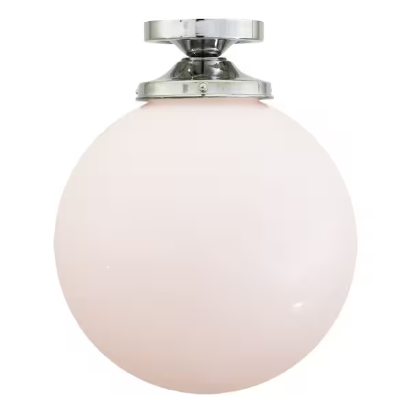 Yerevan Opal Glass Flush Ceiling Light