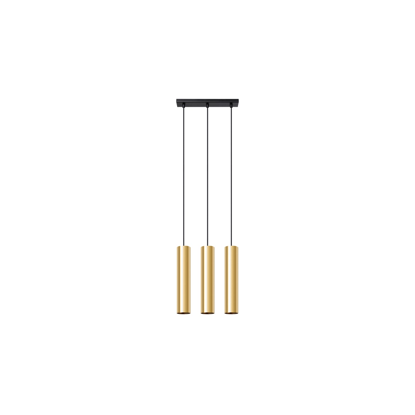 Lagos 3 Pendant in Polished Gold