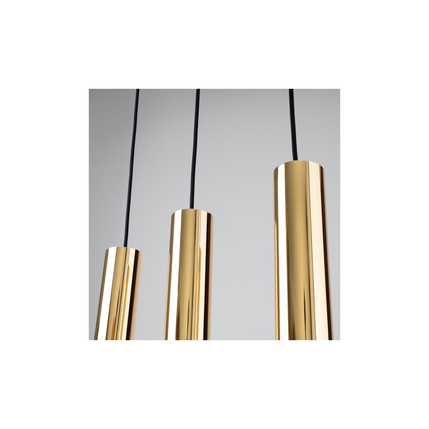 Lagos 3 Pendant in Polished Gold