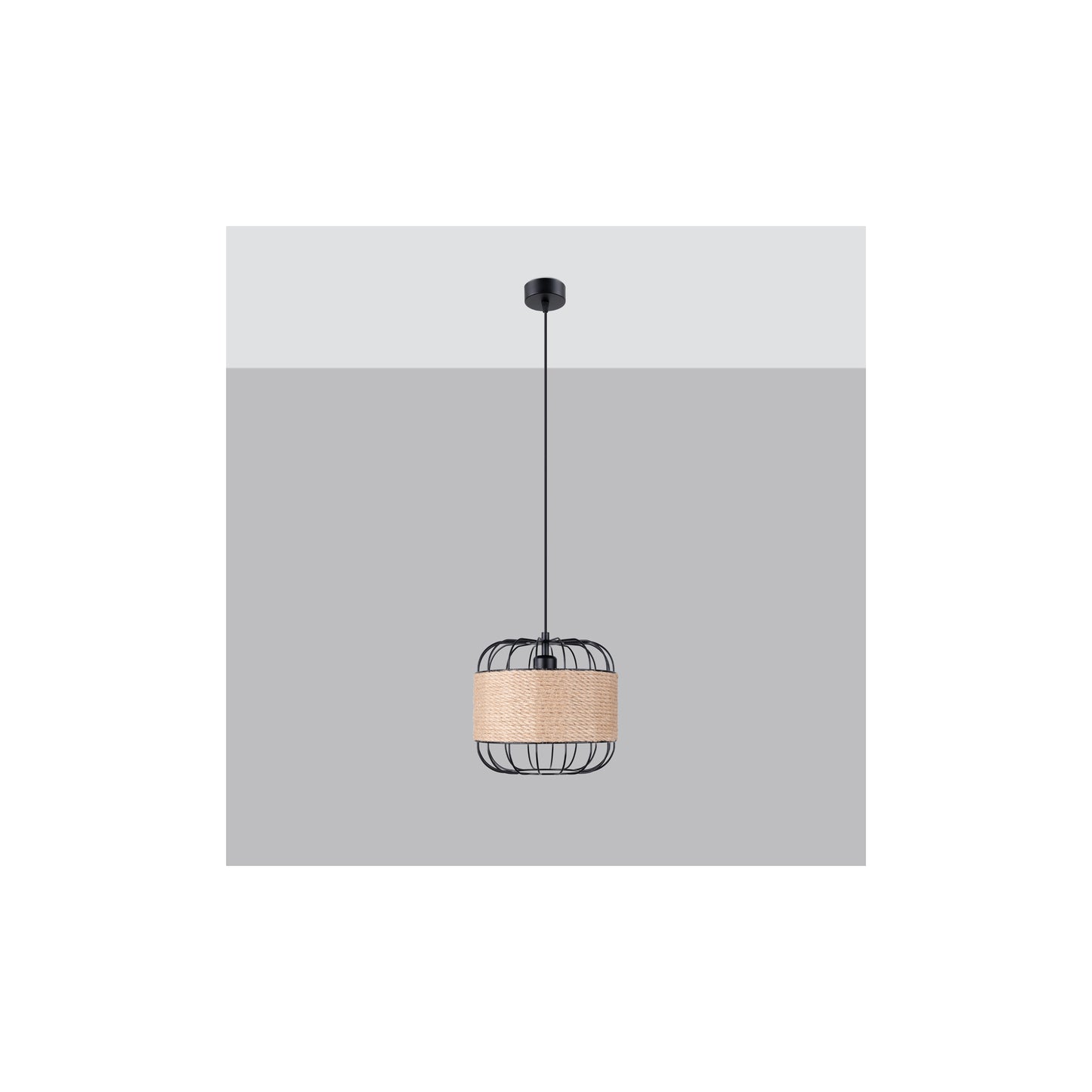 Fost Pendant in Black
