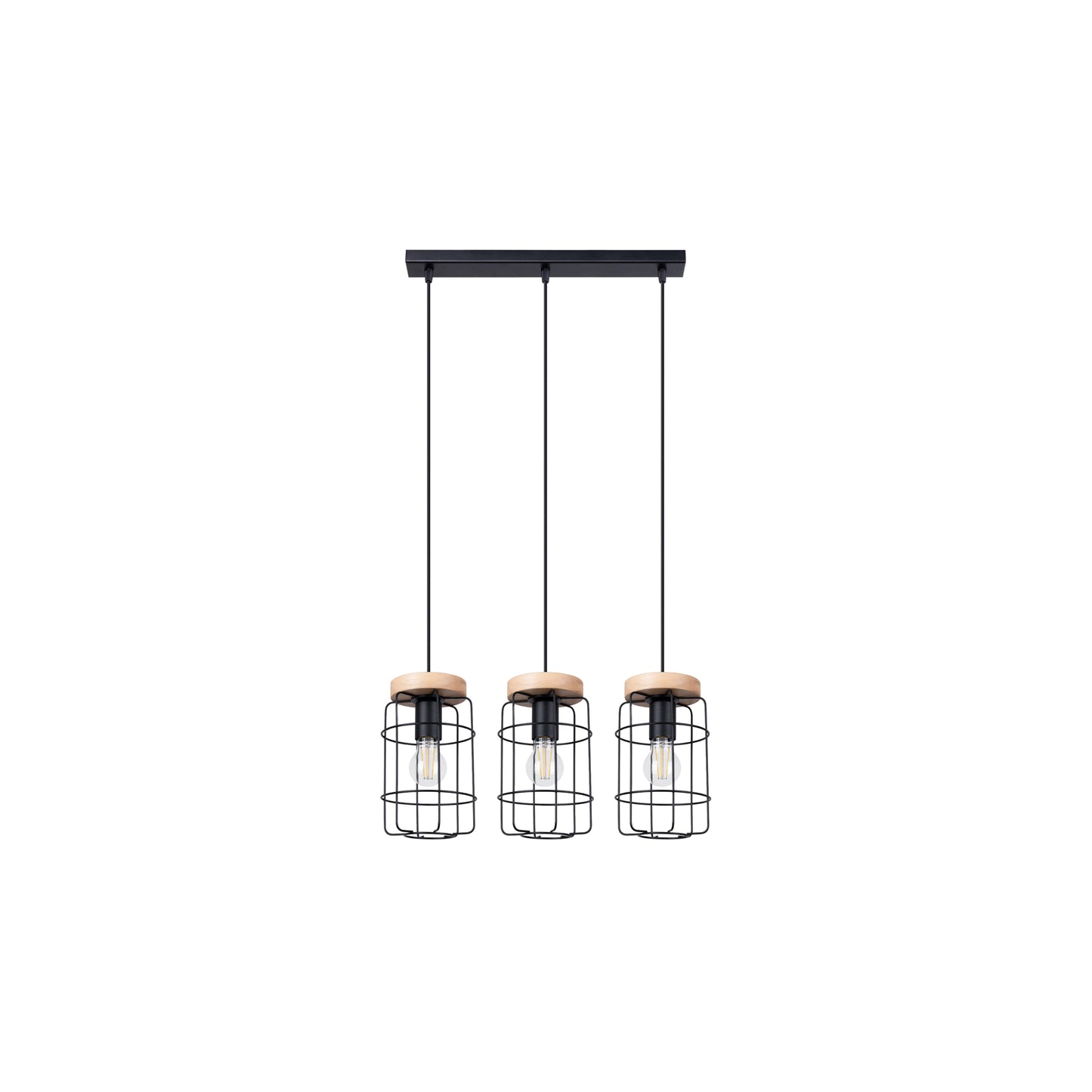 Gotto 3L Pendant in Black