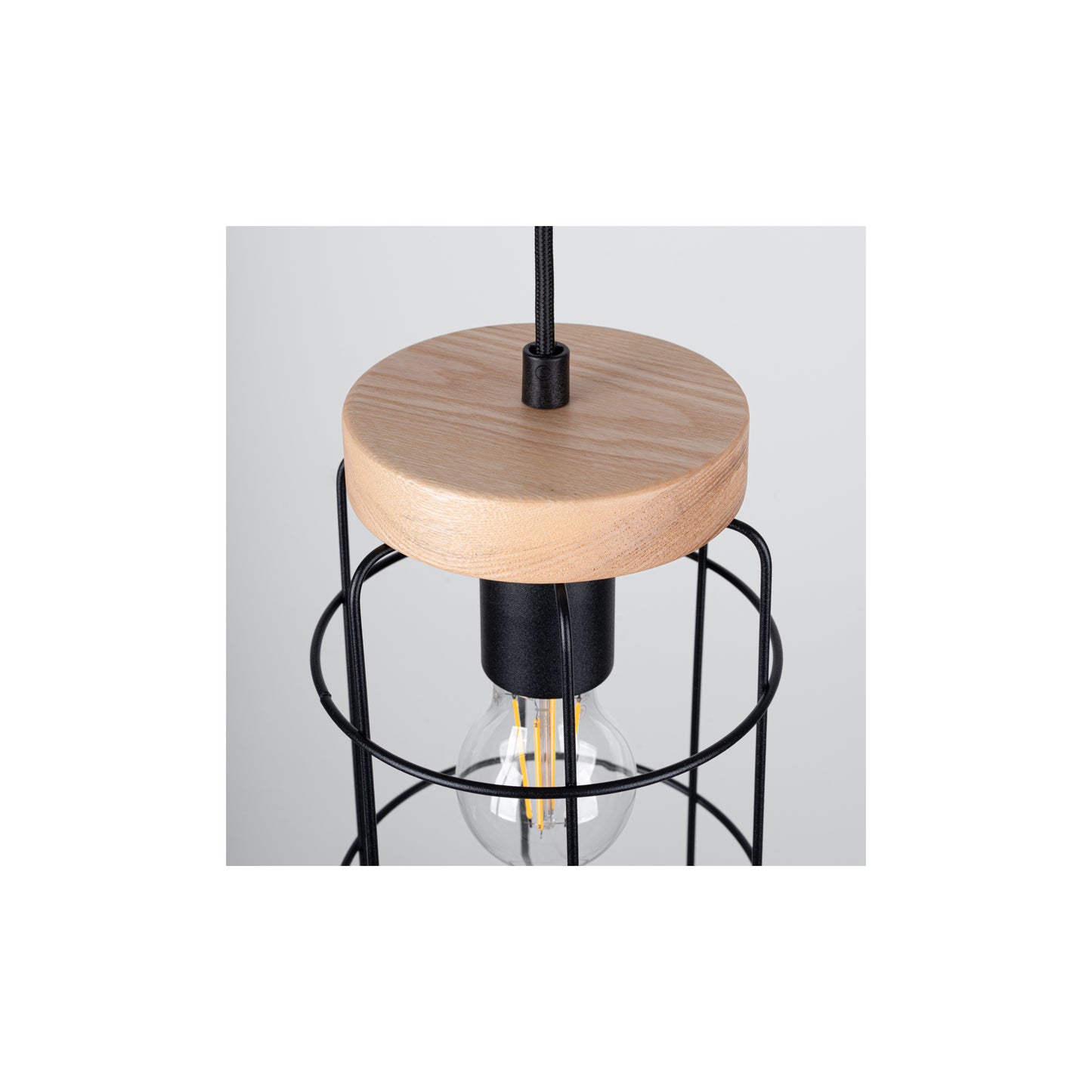 Gotto 3L Pendant in Black