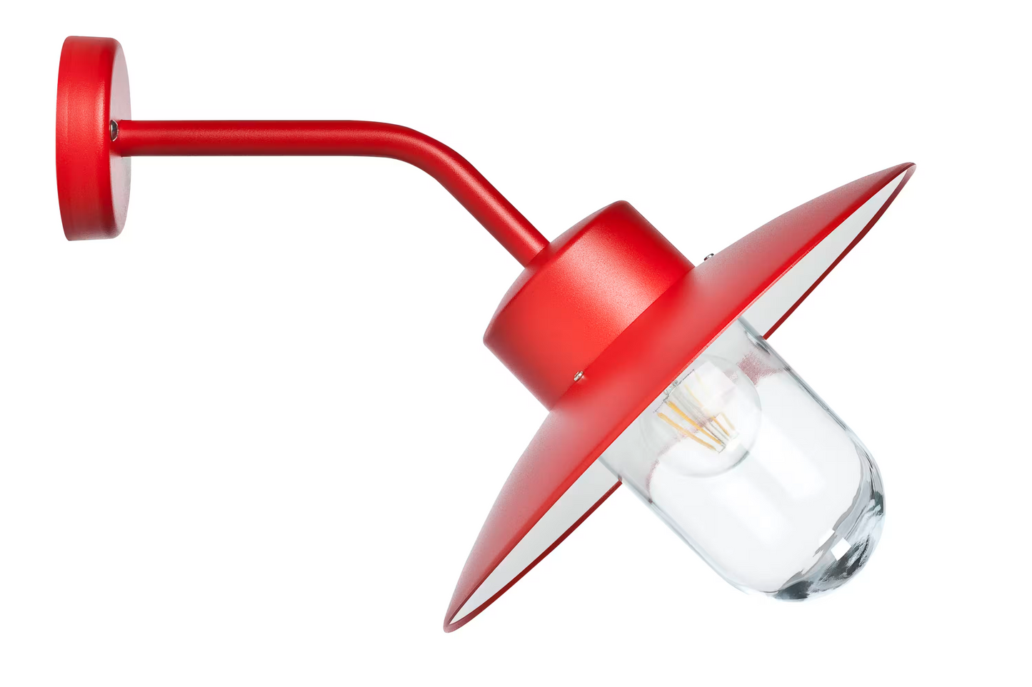 Belcour Model 8 Clear Glass Wall Fitting