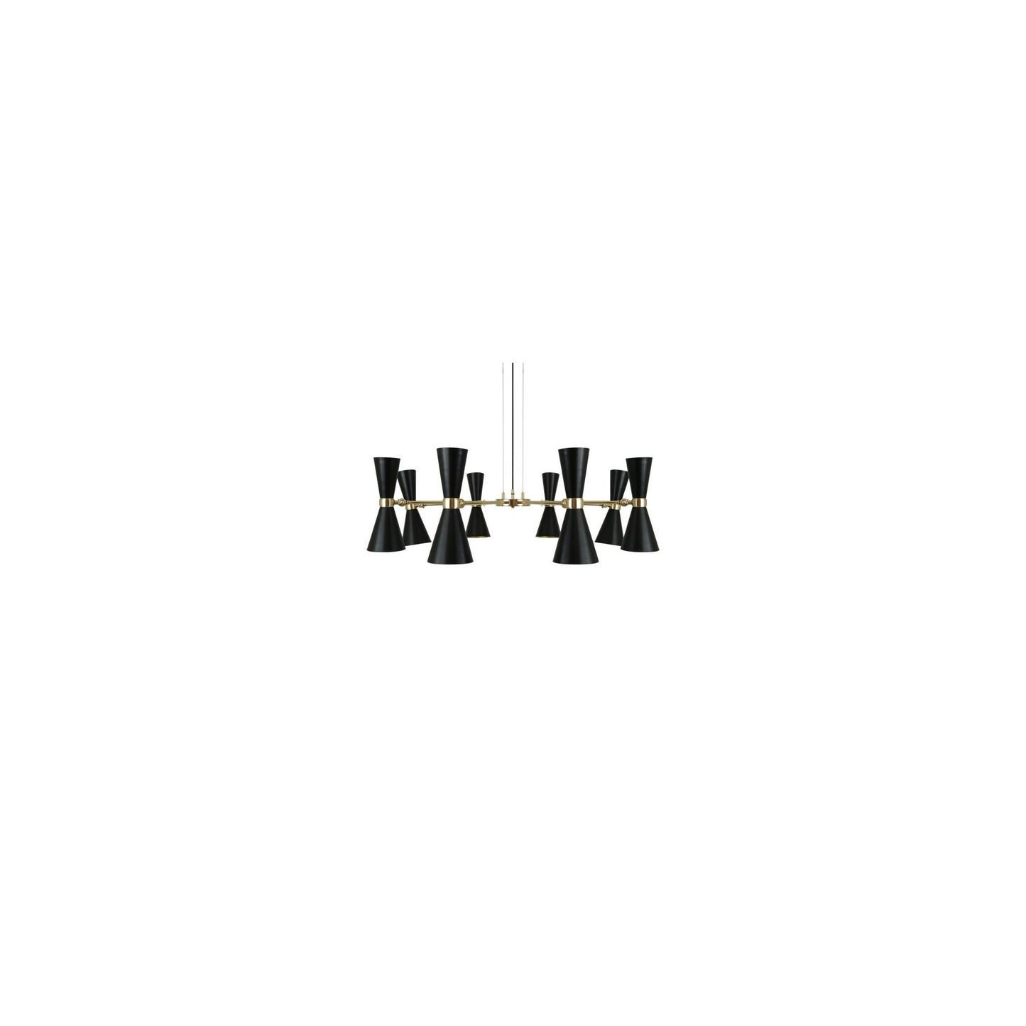 Cairo 8-Arm Mid-Century Chandelier