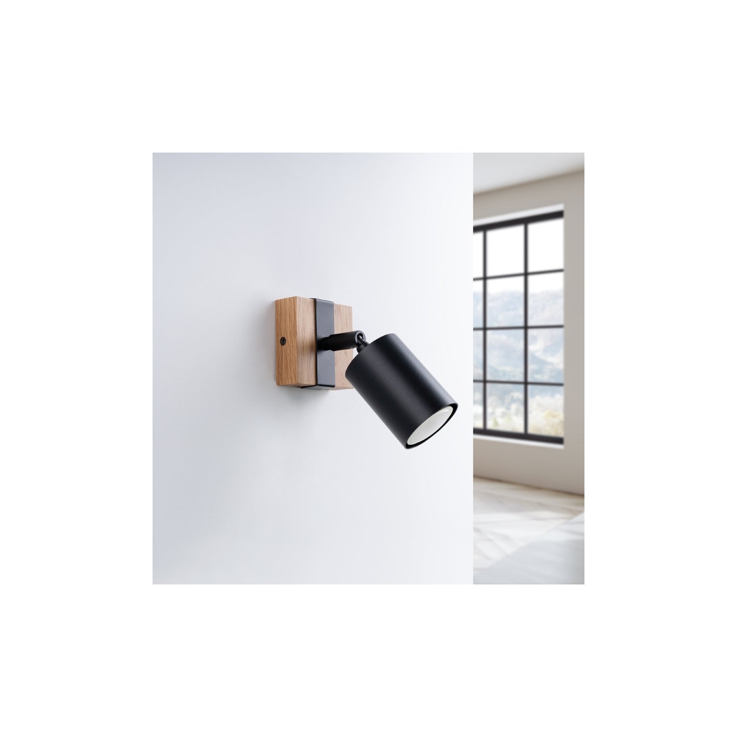 Fager 1 Wall Light in Black