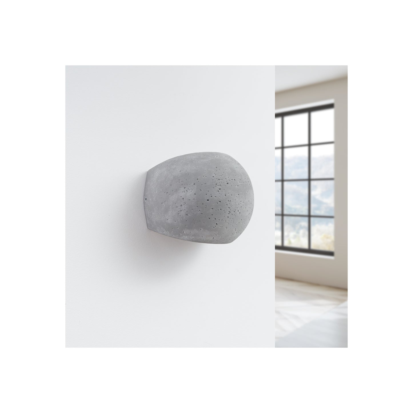 Globe Wall Light in Grey