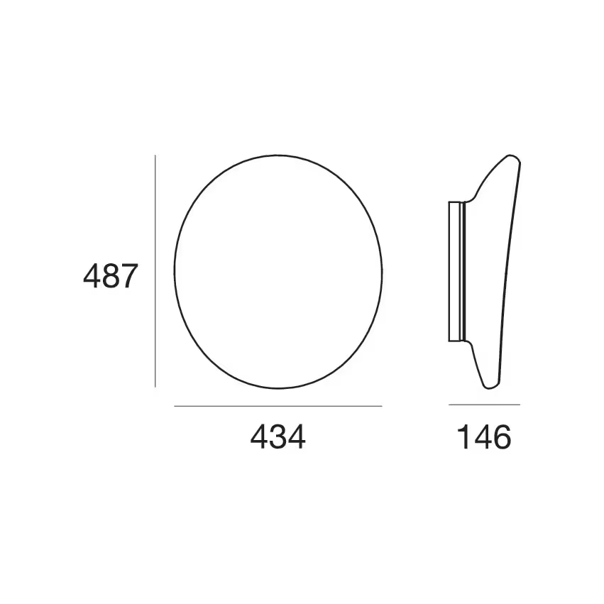 Dynamic Wall or Ceiling Mounted Light