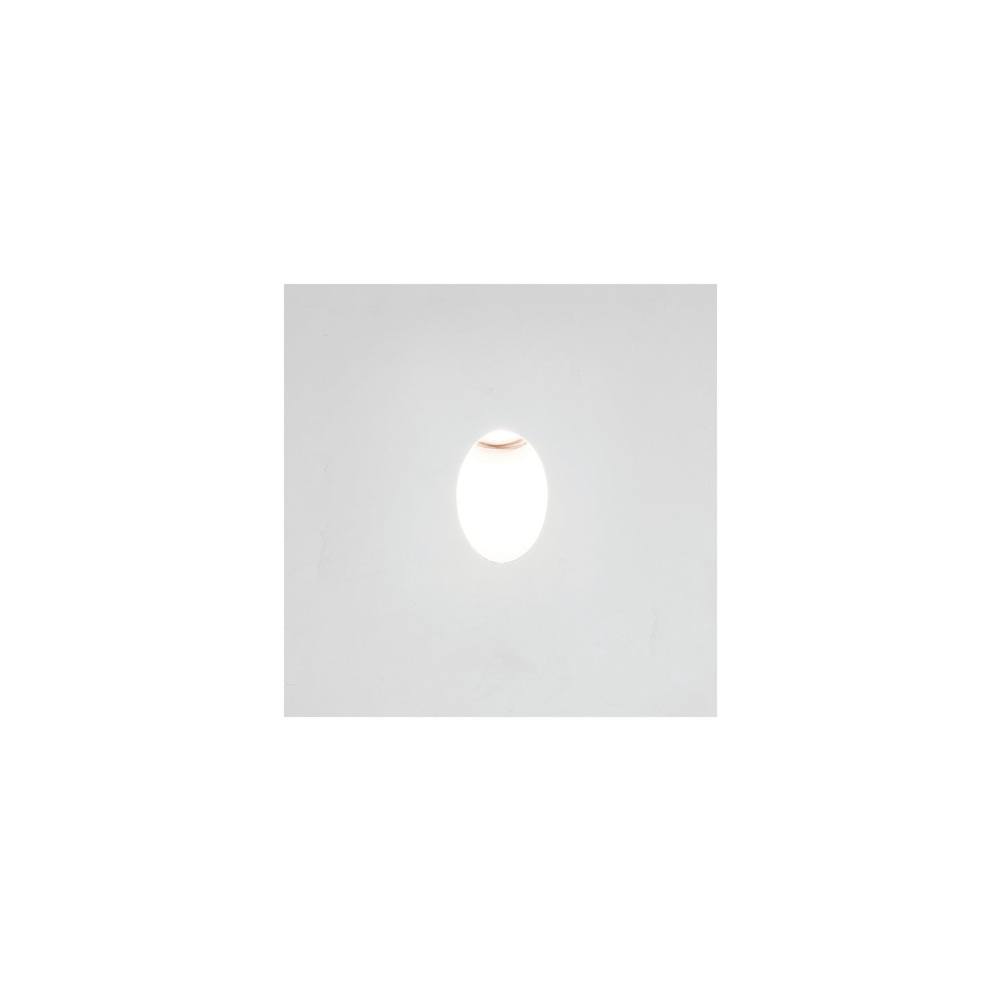 Leros Trimless LED Recessed Wall Light Matt White
