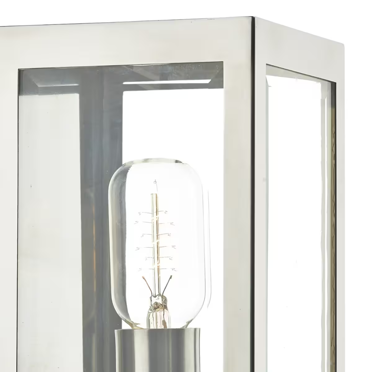 Era Clear Glass Wall Bracket with Bevelled Edge Glass