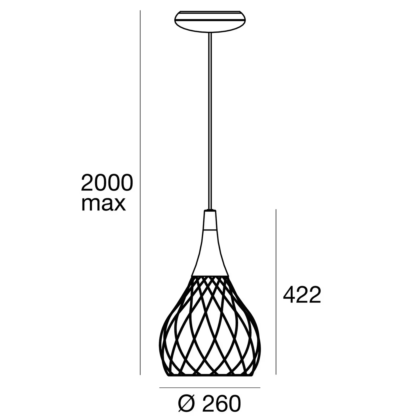 Mongolfier P1 Pendant