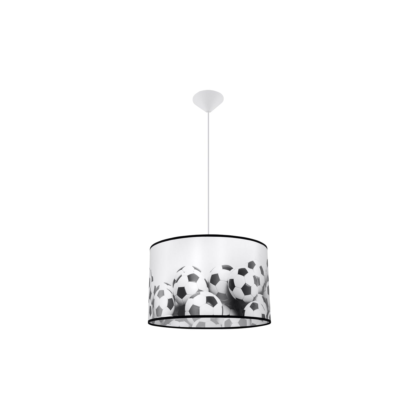 Football B 40 Pendant in White