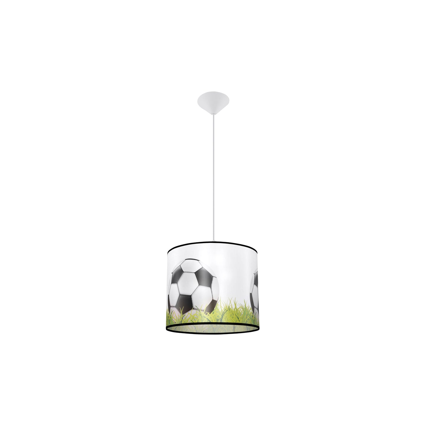 Football C 30 Pendant in White