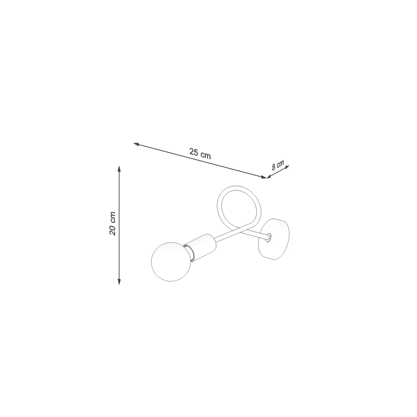 Loop Wall Light