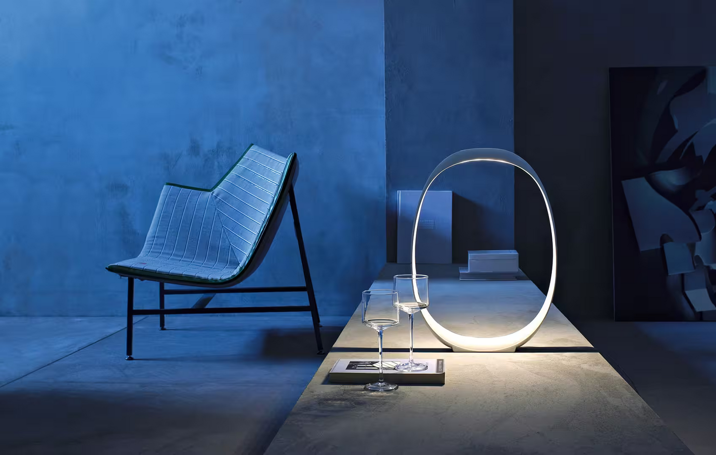 Anisha Piccola White LED Table Lamp