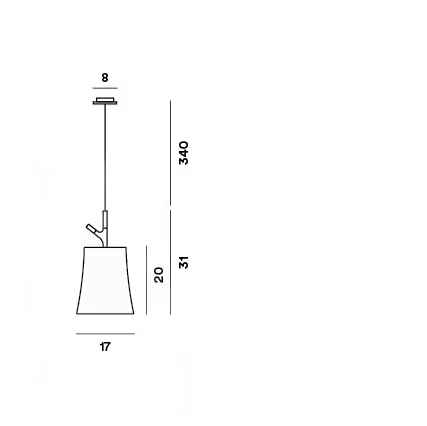 Birdie Piccola Single Pendant