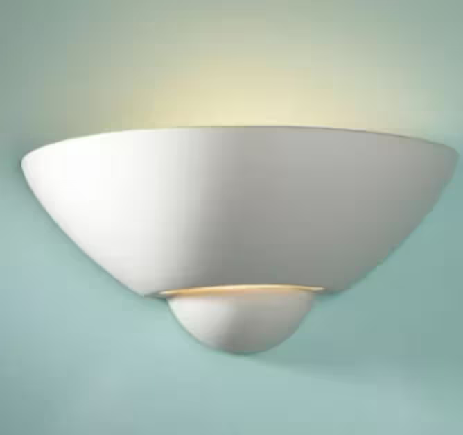 Vector Unglazed White Wall Washer