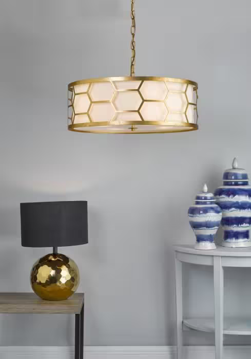 Epstein 4-Light Pendant Gold