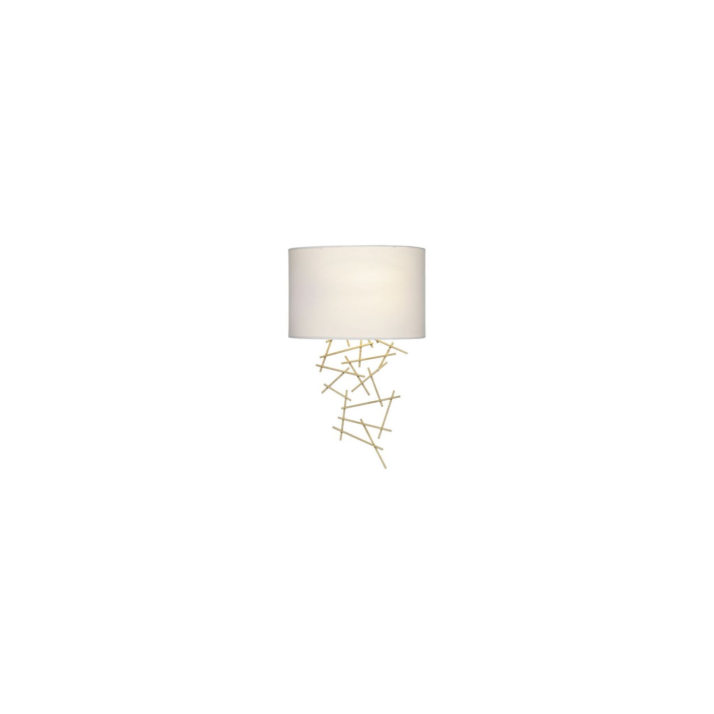 Cevero Gold Wall Light with Opal Acrylic Diffuser
