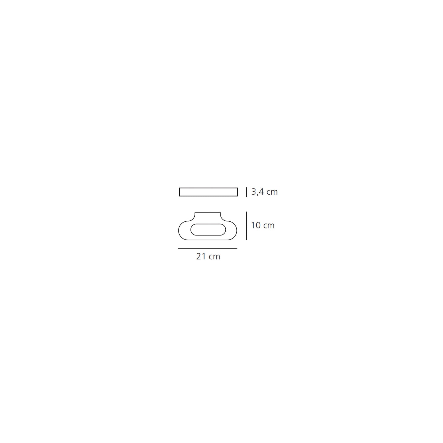 Talo 21 Mini Halo Up & Down Wall Washer with Painted Die-cast Aluminium